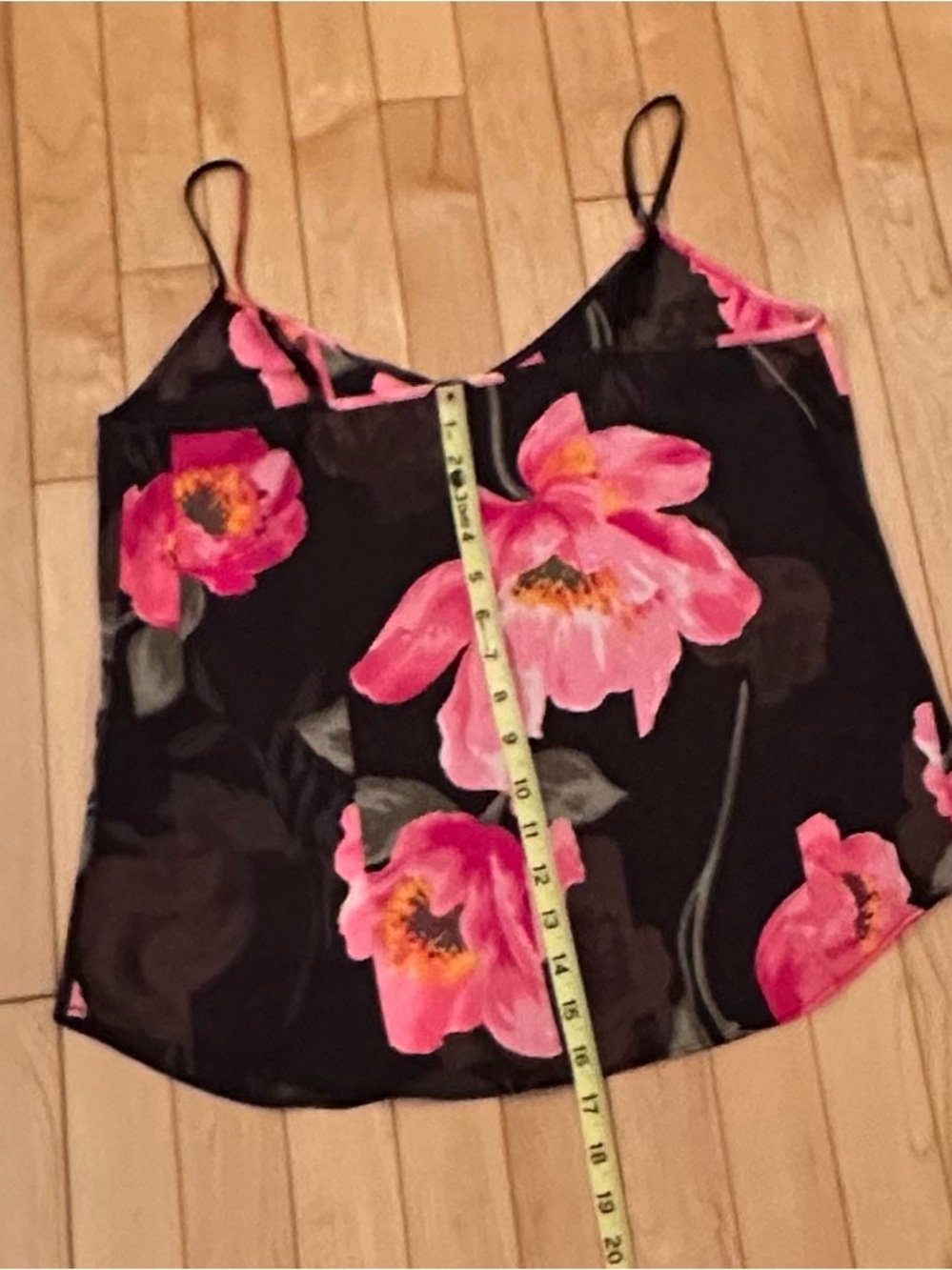 White House Black Market Spliced Poppy Floral Blouse; NWT, Sz.S - Picture 15 of 16